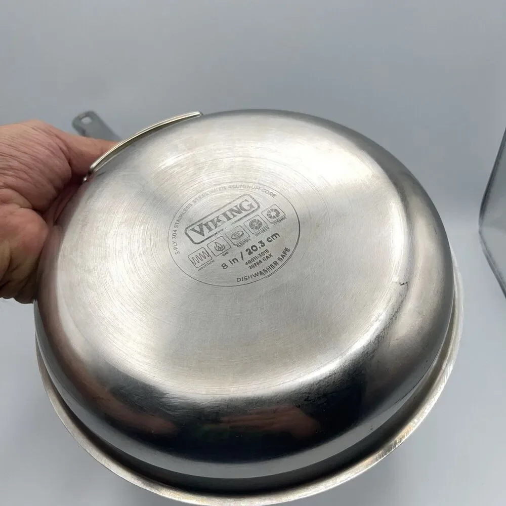 Viking 3-Ply Stainless Fry Pan 8